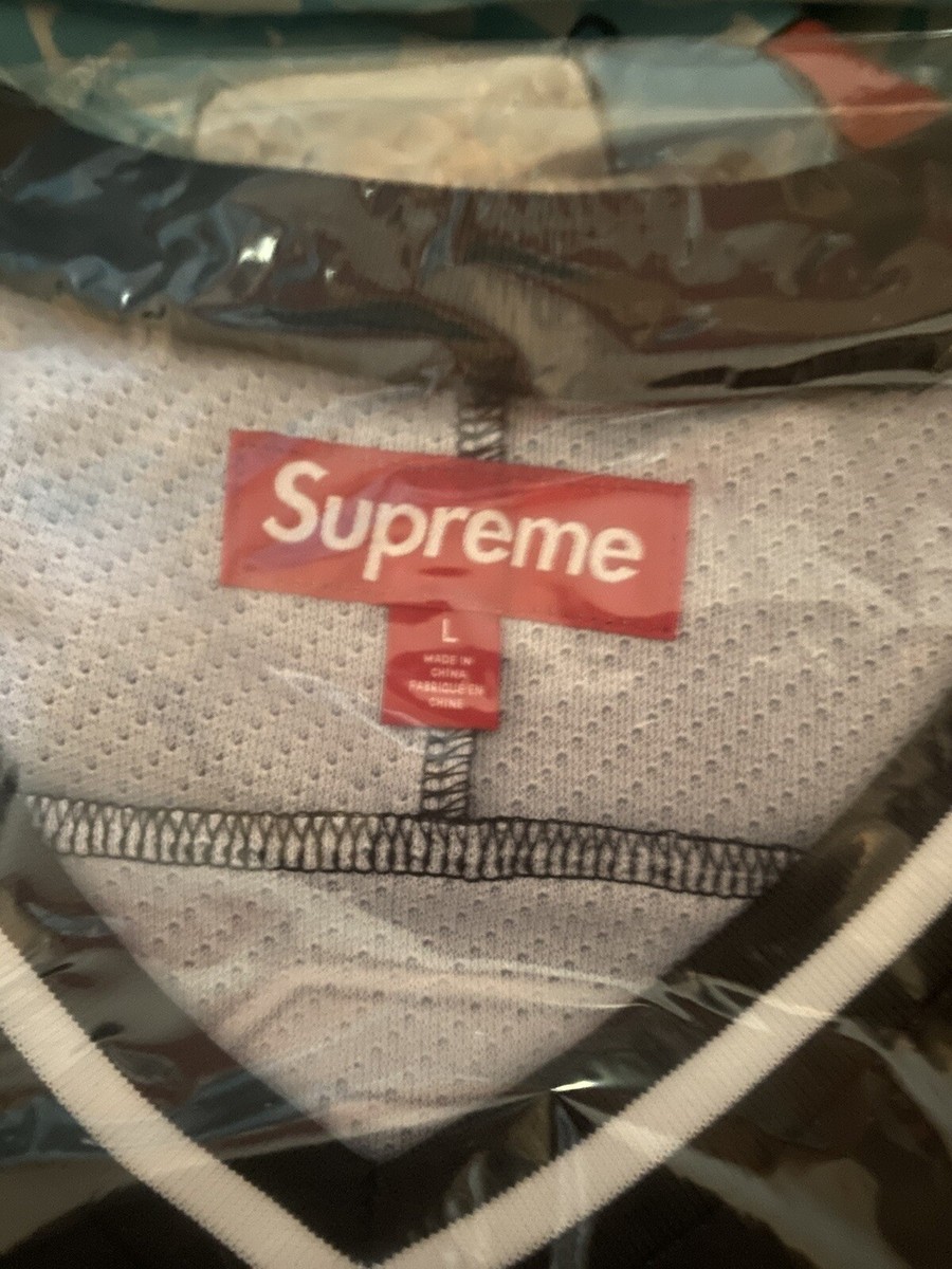 Supreme Bones Hockey Jersey Black Size Large (FW23) Skeleton Supreme Bones Hockey Jersey Black Size Large (FW23) Skeleton