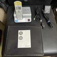 Philips DECT2252S/05 Cordless Phone With Base ,wire And Main Power