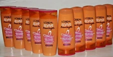 LOT (10) L'OREAL PARIS ELVIVE DREAM LENGTHS SHAMPOO CONDITIONER 12.6FL OZ LOREAL