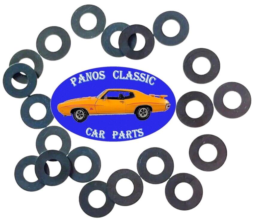 10-Piece NAS1149 Aluminum Flat Washers 1/64