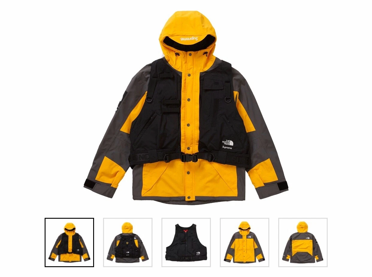 Veste Supreme The North Face RTG + gilet or taille M GORETEX