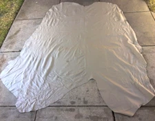 Real Leather Cowhide - Beige - 41+ Sq ft - Upholstery/Crafts 962