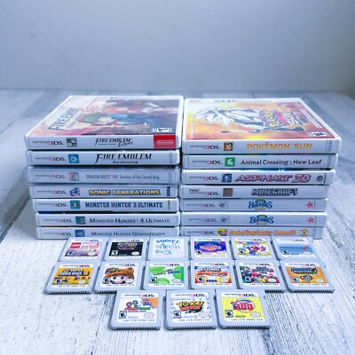 Nintendo 3DS Video Games (Pokemon, Mario, Fire Emblem, etc) PICK YOUR GAME