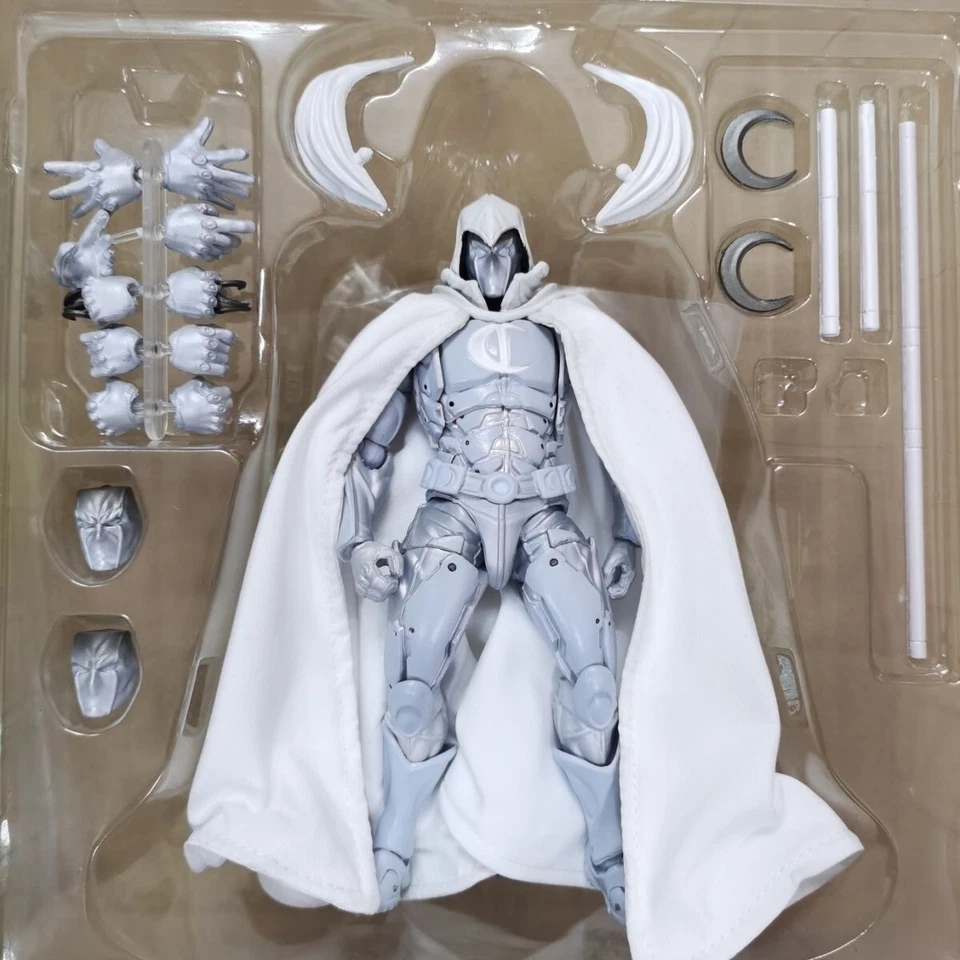 Figura de acción Toy Legend Factory Moon Knight 6" versión China Colección de juegos en caja Foto 4 de 4