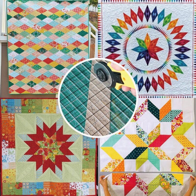 Slotted Quilting Ruler Durable Patchwork Ruler DIY Cutting Art Craft eBay