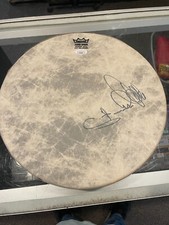 FRANKIE VALLI THE FOUR SEASONS JERSEY BOYS SIGNED 12'' HAND DRUM JSA AUTHENTIC