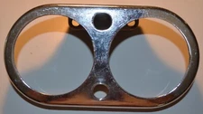 Harley Sportster XLH XLCH Dual Gauge Bracket Housing Chrome
