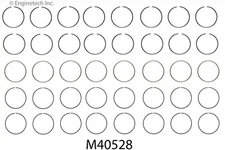 Piston Rings Fits 2005–2010 Chrysler 300C Charger Jeep SRT8 6.1L HEMI 4.055"