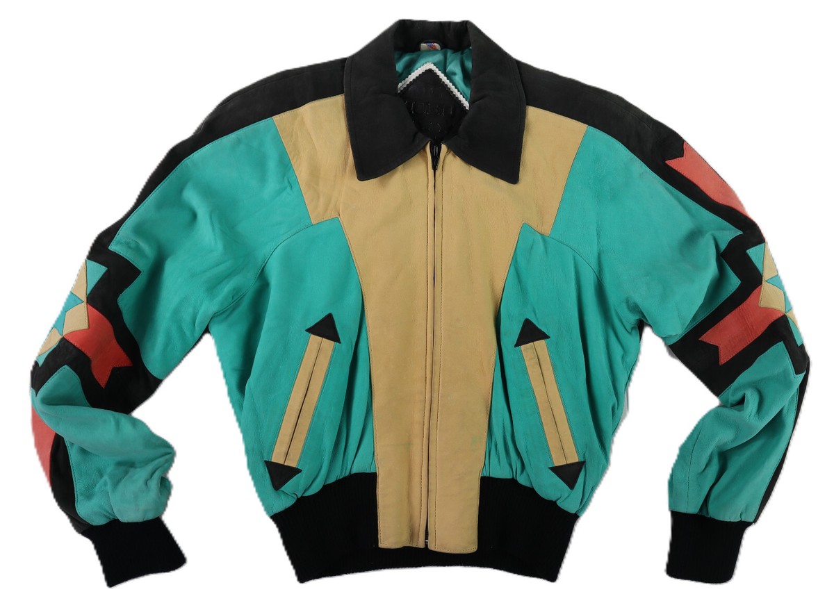 Michael Hoban NORTH BEACH 本革 レザーベスト 90s Vtg 80s 90s HOBO Michael Hoban North Beach S Turquoise Southwest