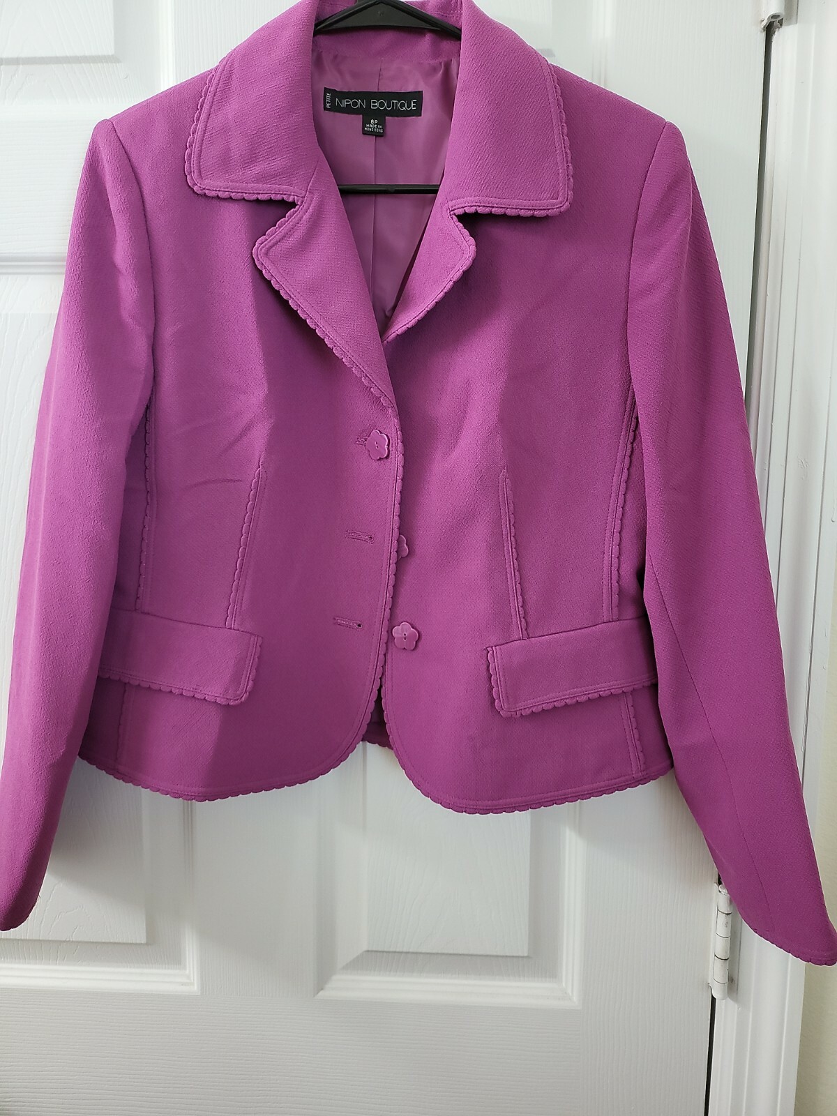 purple/pink blazar/jacket preowned | eBay