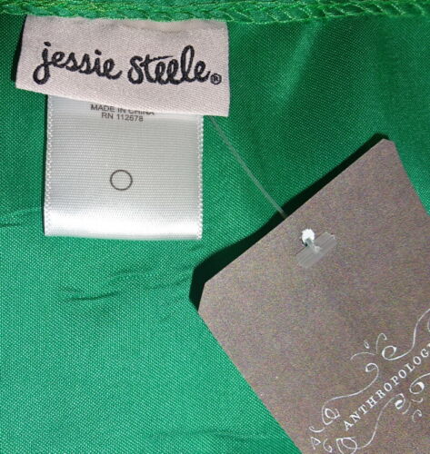 Anthropologie Ruffles + Satin Apron Green + White Mom Gift Hostess Shower NWT - Picture 3 of 7