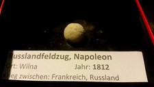 Musketenkugel Schlachten 1620-1813 Wahl 1x Napoleon 30jähr. Krieg Blei Militaria