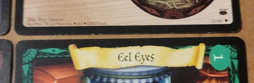 Harry Potter TCG WOTC 4 Item Eel Eyes Borrowed Wand Wild Boar Fantastic Book - Picture 2 of 7