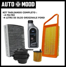 KIT TAGLIANDO FORD FIESTA V 1.4 TDCI 50KW 68CV DAL 2001 + 4 LT OLIO FORD 5W30