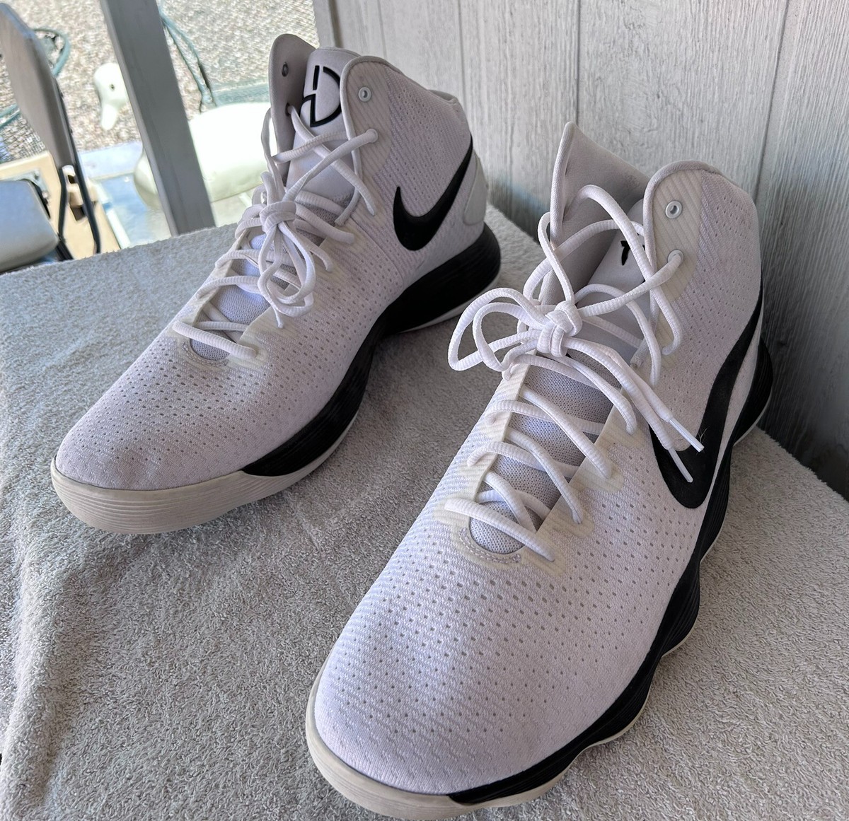 Size 18 - Nike Hyperdunk 2017 TB Promo White for sale online | eBay