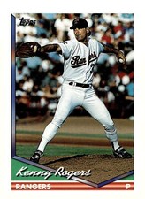 1994 Topps #413 Kenny Rogers