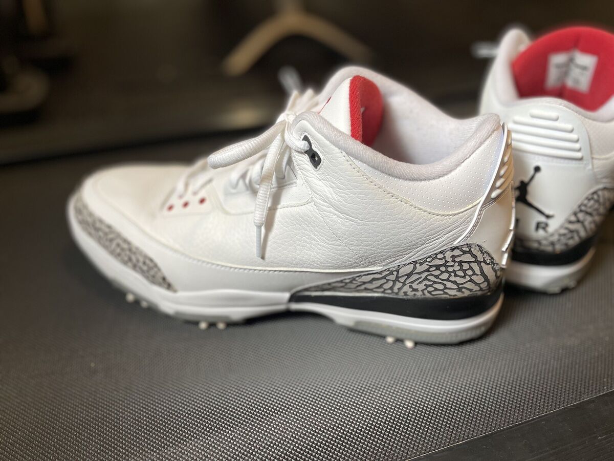 Air Jordan 3 Golf shoes “White Cement” size 14 | eBay Air Jordan 3 Golf shoes “White Cement” size 14 | eBay