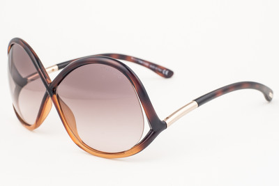 Tom Ford IVANNA 372 52F Dark Havana / Brown Gradient  display picture 1