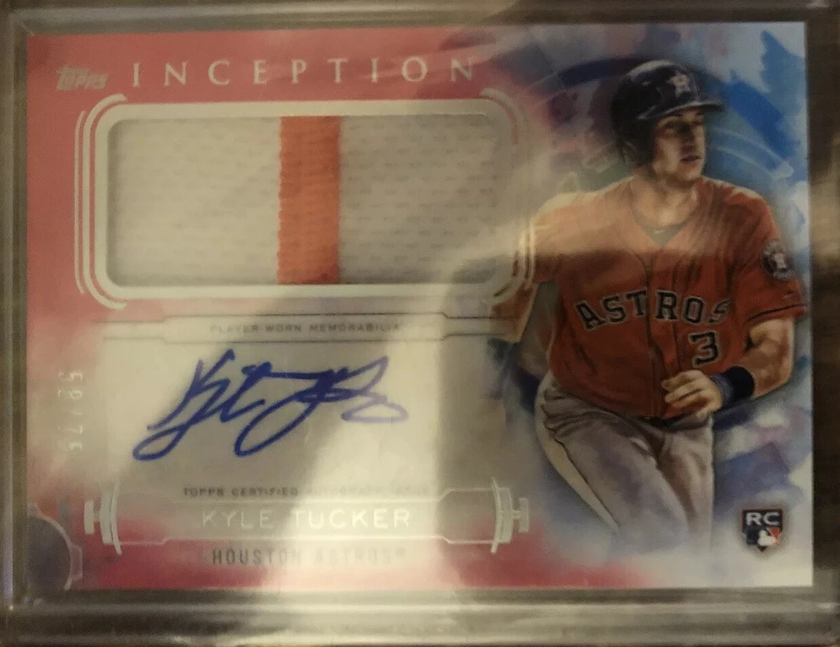 2019 Topps Inception Kyle Tucker Rookie Auto Patch Magenta #