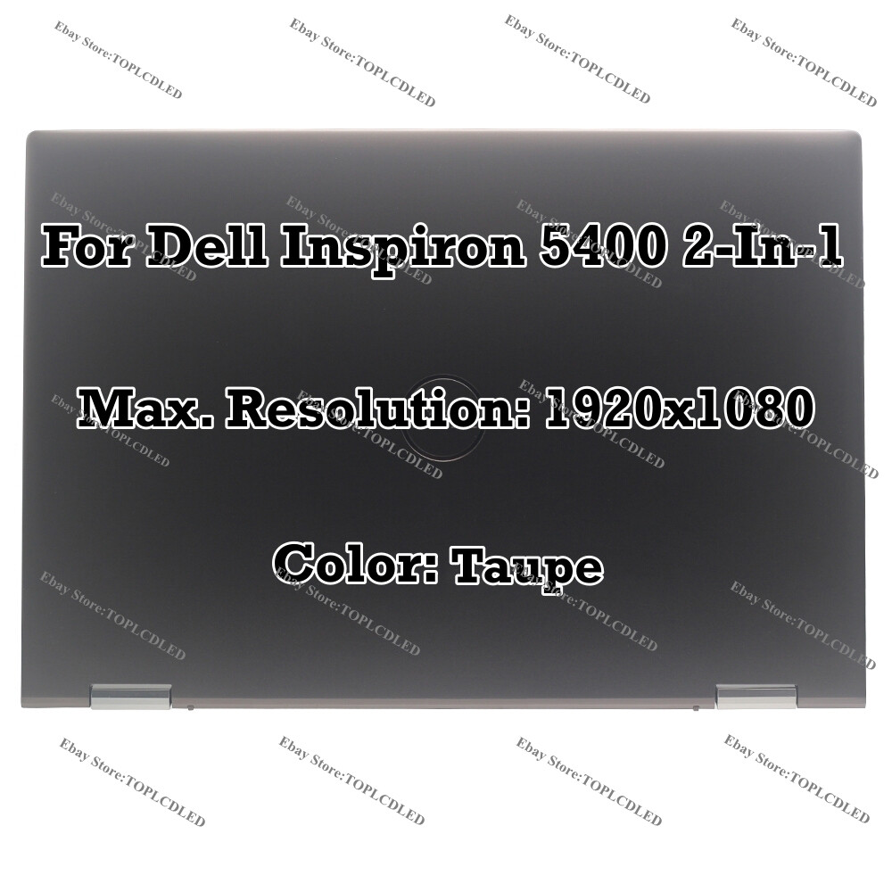 Taupe 14.0"" For Dell Inspiron 5400 2-In-1 FHD LCD Touch Screen Assembly Display
