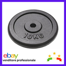 ✅ dischi palestra in ghisa disco 10 KG da 25 mm per pesi peso manubri bilanciere