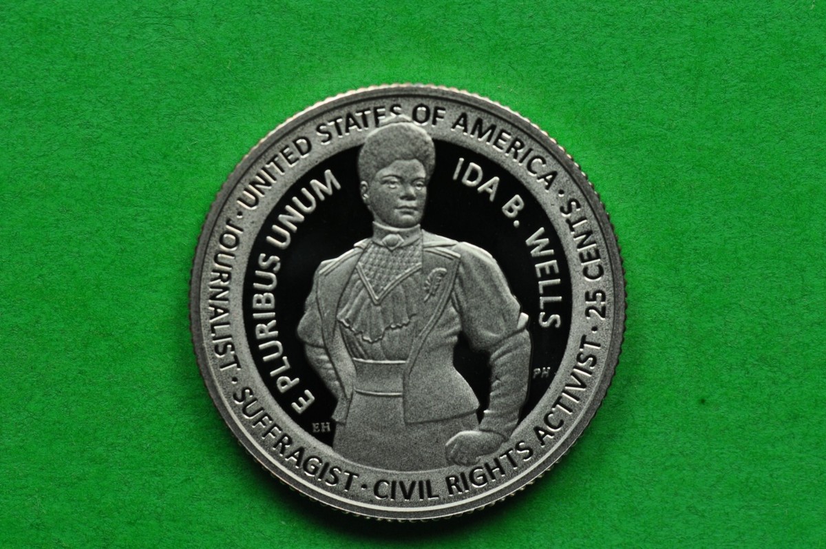 2025-S GEM Proof Deep Cameo American Women US Quarter (Ida B Wells ) c/n  clad | eBay