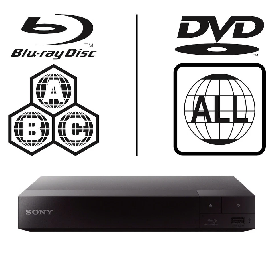 Sony Blu-ray BDP-S3500 Player Multi Region All Zone Code Free BDPS3500B - Image 4 of 4