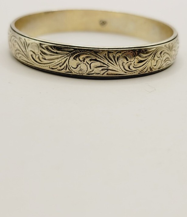 Brighton Textured Bracelet Scrollwork Silver tone… - image 6