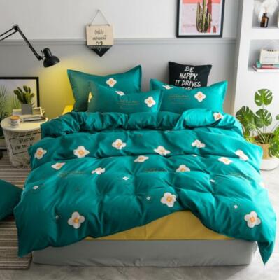 3D Flower Petals ZHUA3870 Bed Pillowcases Quilt Duvet Cover Set Queen King Zoe