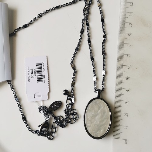 Nuevo Collar Colgante Loft Ovalado 30" Mejor Regalo Moda Mujeres Fiesta Vacaciones Joyería - Imagen 3 de 3
