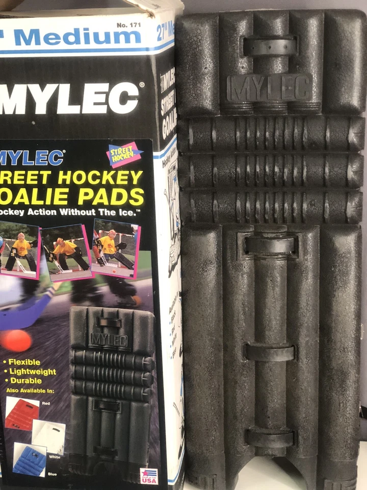 Mylec Street Hockey Goalie Pads Medium Size 27 Inches Made In USA - Image 3 of 4