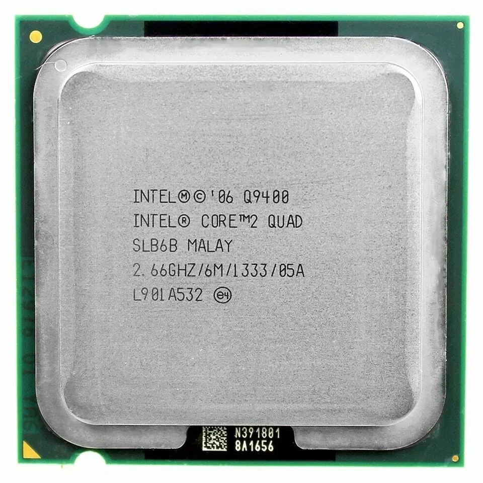 Intel Core 2 Quad Q9400 CPU Processor 2.66Ghz 6M 1333GHz Socket Desktop CPU - Image 4 of 4
