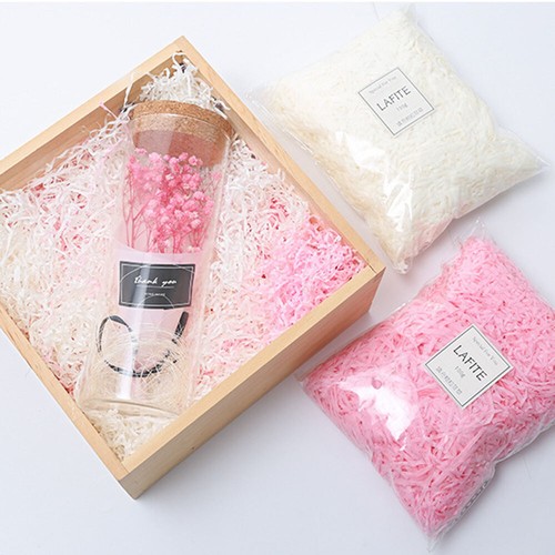 50G/100G Raffia Grass Gift Box Shredded Crinkle Paper Packaging Filler Material - Picture 11 of 31