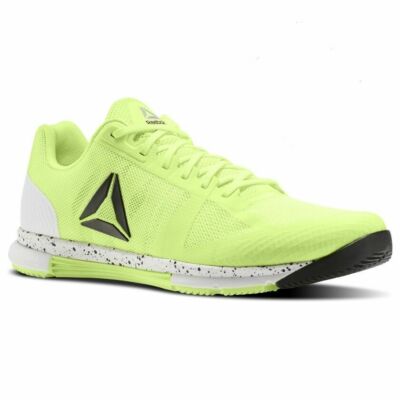 Size 13 Reebok CrossFit Speed TR 2.0 Athletic Shoes Yellow Green BS8100 Sneakers Reebok Crossfit Speed Training 2.0 Yellow Cross Training  main image 2