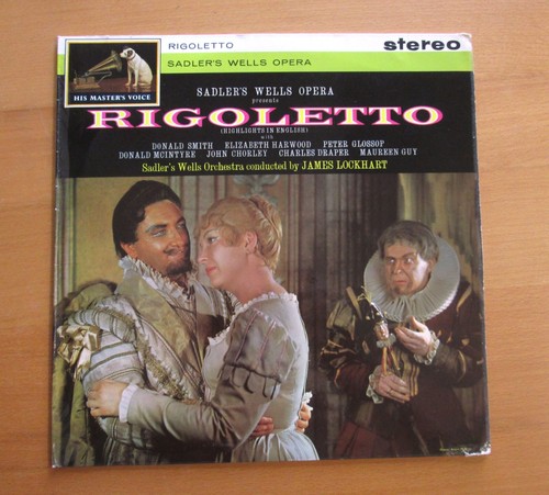 CSD 1466 Verdi Rigoletto Highlights in English Sadler's Wells HMV NM 1st G/G - Picture 4 of 5