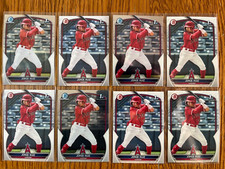 Jorge Ruiz Angels Prospect, Bowman 1st Chrome and base