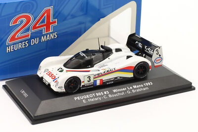 Peugeot 905 #3 Sieger 24h LeMans 1993 Helary, Bouchut, Brabham 1:43 Ixo