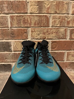 Size 10 - Nike Mercurial Superfly 6 Academy CR7 TF Clear Jade for