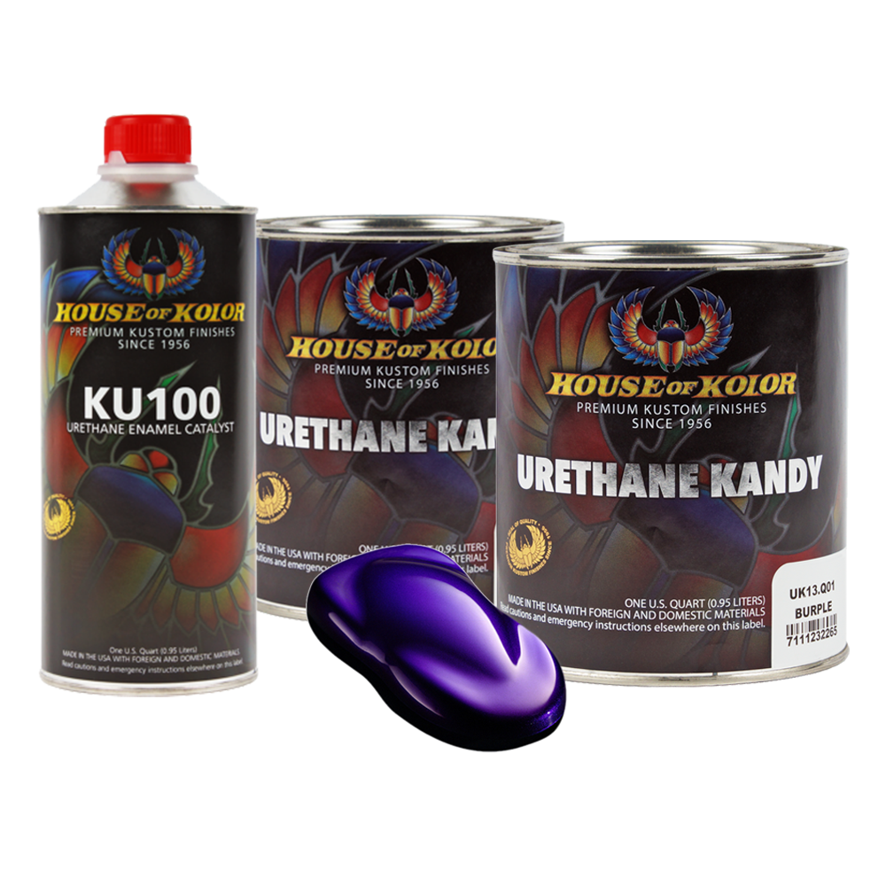House of Kolor UK13 Burple Urethane Kandy Kolor Kit w/ Catalyst (2