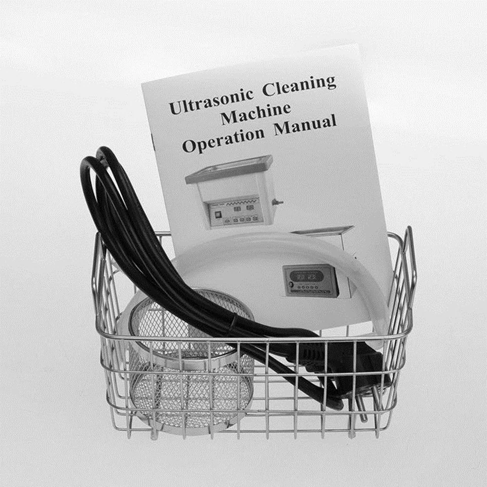 5 Litre Dent Digital Ultrasonic Cleaning Handpiece Cleaner Machine Device Foto 4 de 4