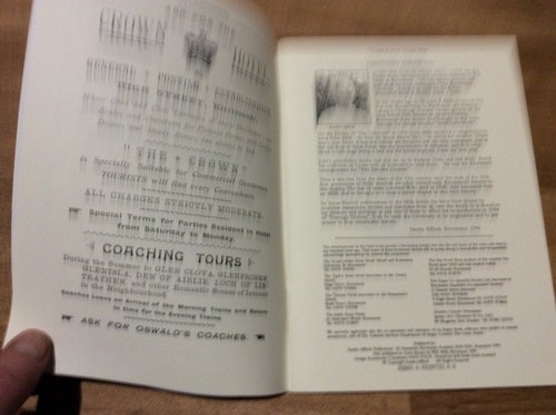 THROUGH THRUMS - UN MANUAL PARA VISITANTES DE KIRRIEMUIR Y DISTRITO - CORREO GRATUITO REINO UNIDO - Imagen 3 de 9