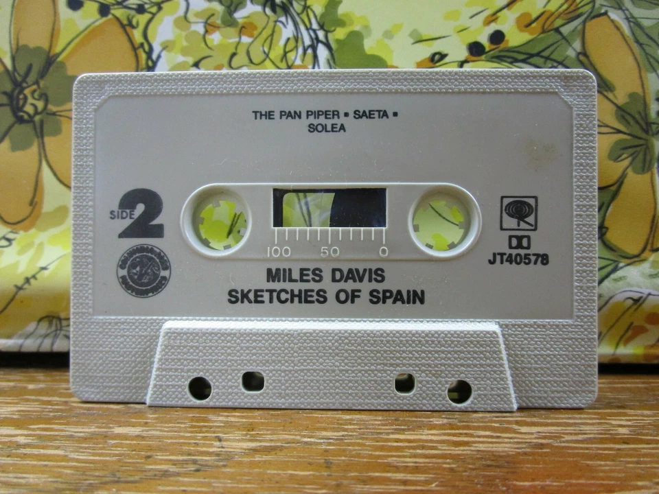 MILES DAVIS - Sketches Of Spain - Cassette Tape Jazz Columbia/CBS Vintage Foto 4 de 4