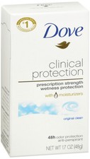DOVE CLINICAL PROTECTION SOLID ORIGINAL CLEAN 1.7OZ