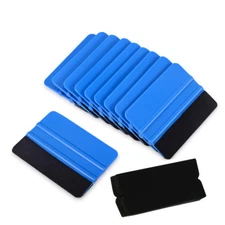 10 Pcs Avery Squeegee w/ Fabric Felt Tape Vehicle Car Wrapping Application Tools