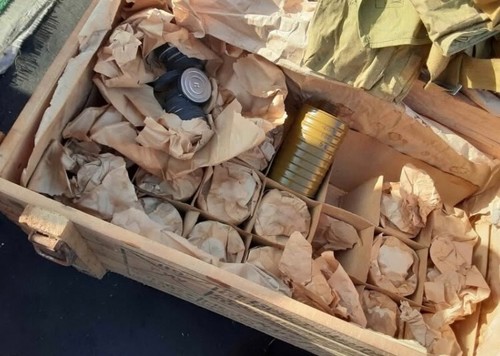 shms pmg-2 mm1 gas mask voice diaphragm membrane tins - Picture 3 of 3