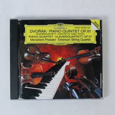 Piano Quintet Piano Quartet by Emerson String Quartet CD 1994