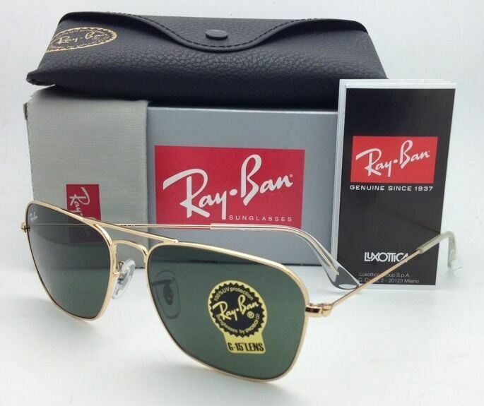 レイバン　CARAVAN RB3136 Amazon.com: Ray-Ban New Caravan RB3636 002/B1 55MM Black/Crystal
