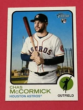 2022 Topps Heritage Chas McCormick Rookie #182 Houston Astros (B)