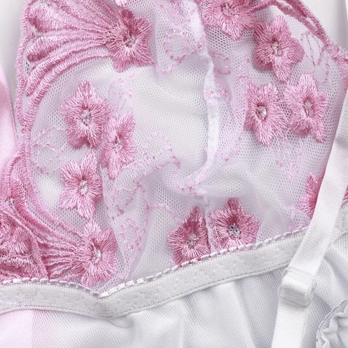 Womens Sexy Lingerie Sleepwear Nightwear Underwear Teddy Babydoll Lace Dress Set - Foto 45 di 69