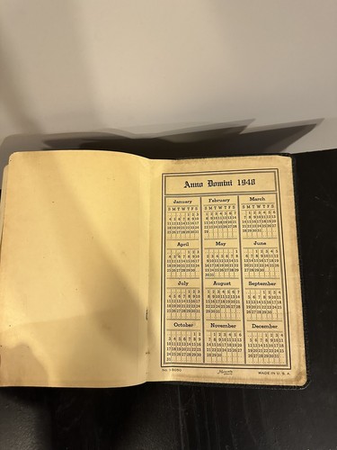 Vintage 1947 Year Book Note Book - Picture 8 of 8